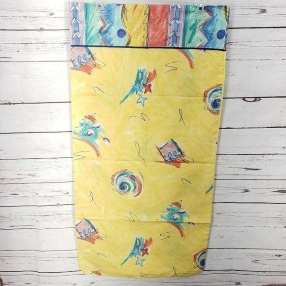 Abstract Yellow 2 Piece king vtg New Pillowcases - Picture 11 of 11